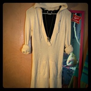 @dakota123 Hollister Low cut sweater/cover up