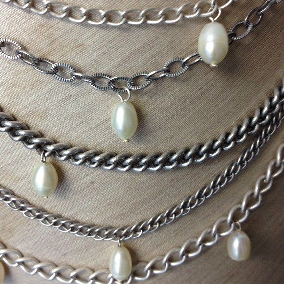 💜Multi Strand Stella and Dot Necklace💜 HP 5/26💜 - Picture 4 of 4