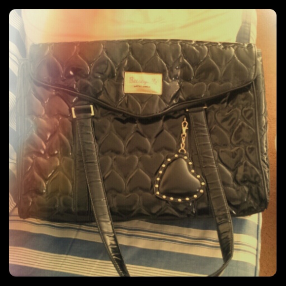 Betsey Johnson Betseyville laptop bag