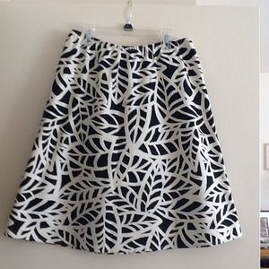 Black and White Skirt