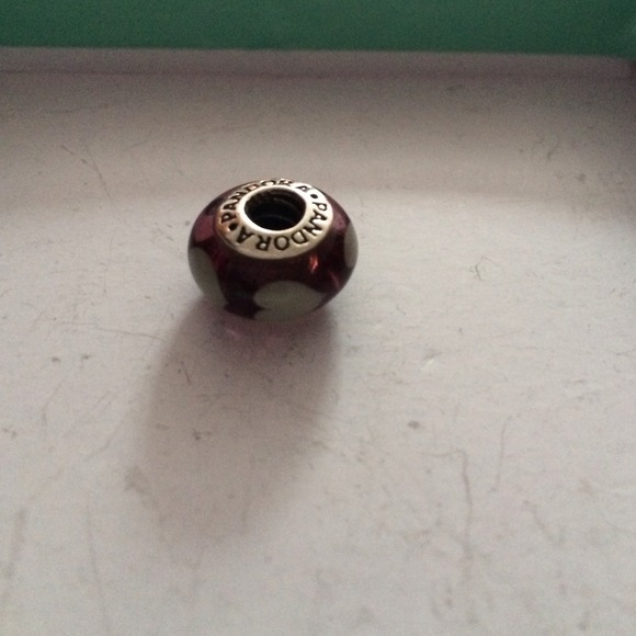 Authentic pandora glass Murano bead