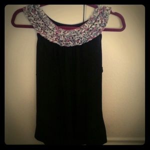 ~~Bundled~~Black Top Floral Ring Design