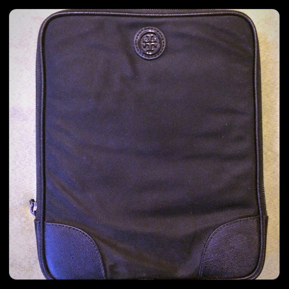 Tory Burch great condition iPad zipper case