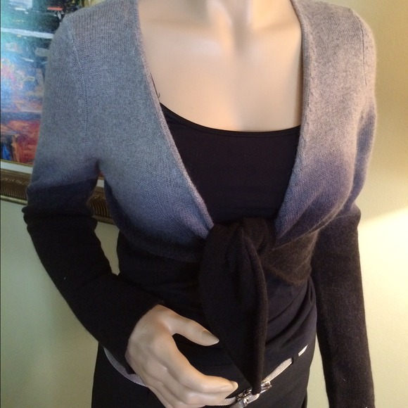 I.N.C. Internat'l Concepts sweater tie wrap - Picture 2 of 4