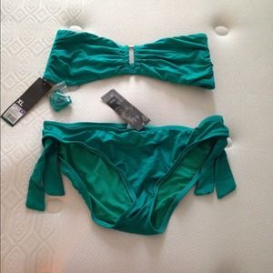 Teal bikini