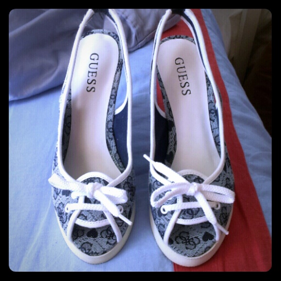 SOLD!!!! Sexy blue wedges