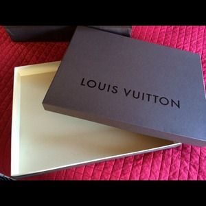 Louis Vuitton bag and box (large)