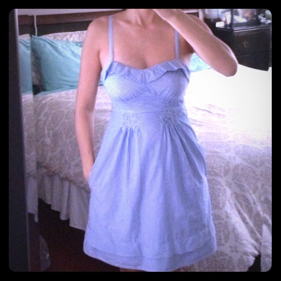 Seersucker sundress
