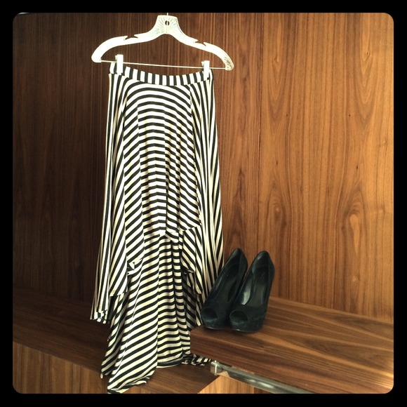 SOLD!!  Casual Long Skirt / Short on the front