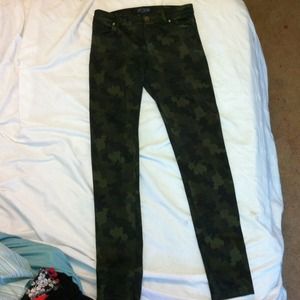 Love Culture High Waisted Camo Jeggings