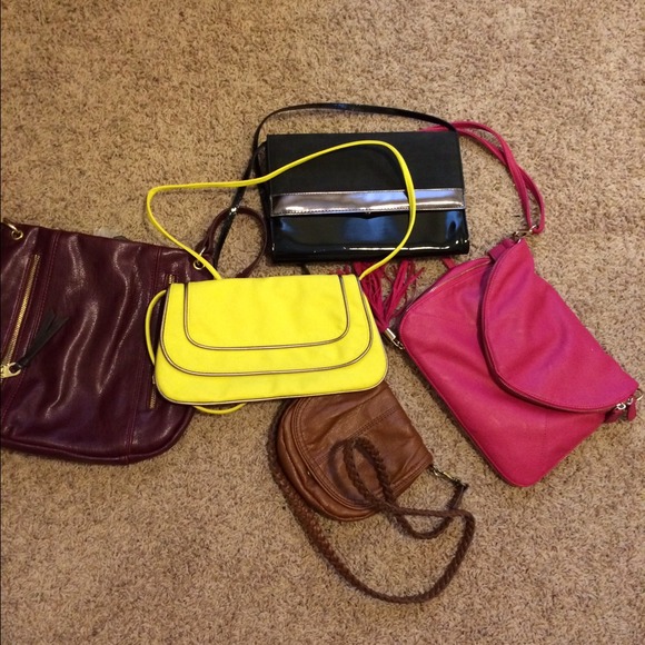 Lot of cross body bags