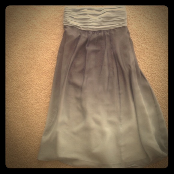 NWT Limited Strapless Ombré Dress