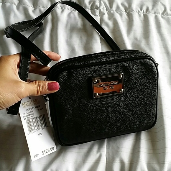 Authentic Michael Kors Black Crossbody Bag
