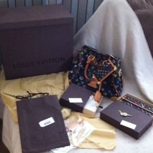 Louis Vuitton speedy 30, wallet, coin purse