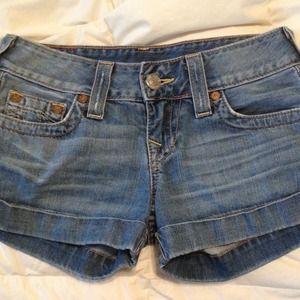 authentic true religion shorts