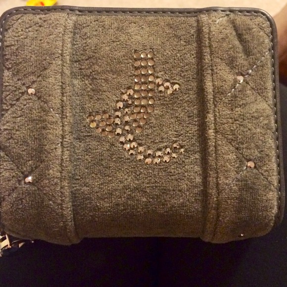 Juicy Couture Gray Jeweled Wallet