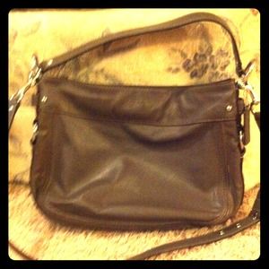 SOLD! Authentic!!! leather coach convertible