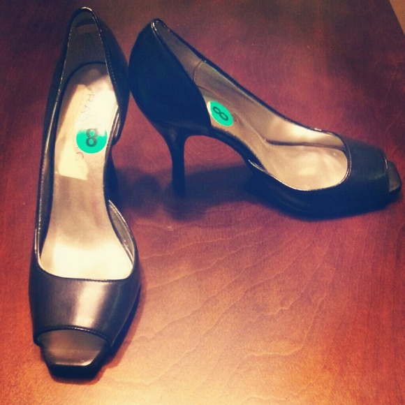 Rampage Peep Toe Heels