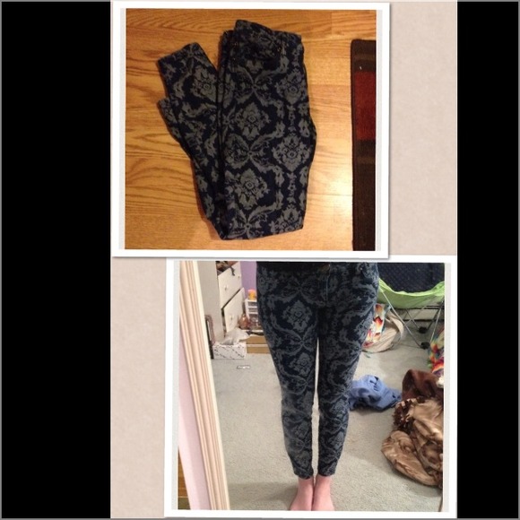 Baroque Print Denim