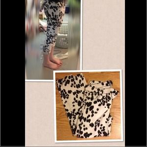 Dalmatian print jeans