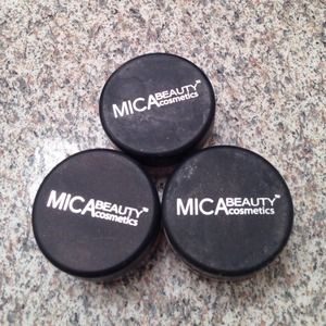 MICA Beauty shimmer powder (set of 3)