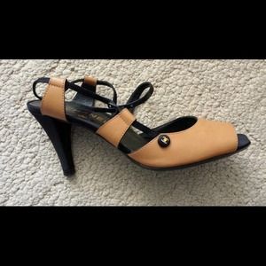 Chanel strappy heels