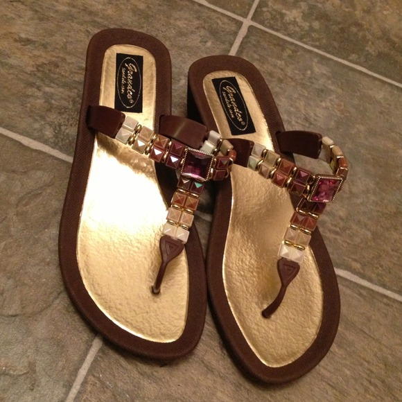 Brown sandals