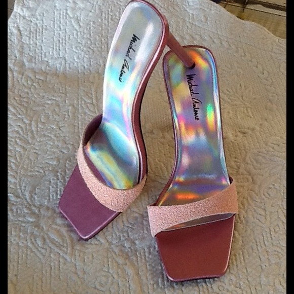 Sparkly Pink  Barbie Shoes by Michael Antonio