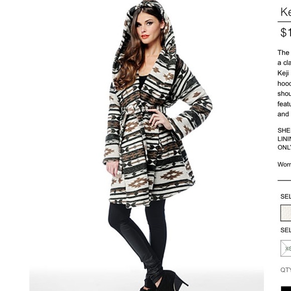 NWT BB Dakota Keji Cheyenne Coat