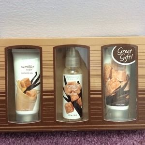 Vanilla Sugar Shower Gel, Body Mist, & Body Lotion