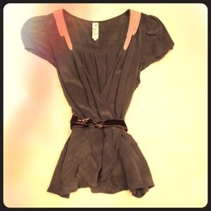 Anthropologie wrap top