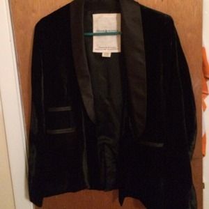 Ralph Lauren denim and supply velvet blazer