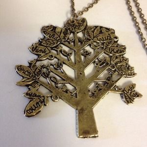 Big Tree Shape Necklace