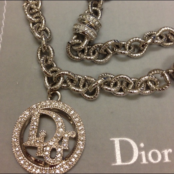 SOLD!! Dior necklace.Earrings/ring separate.