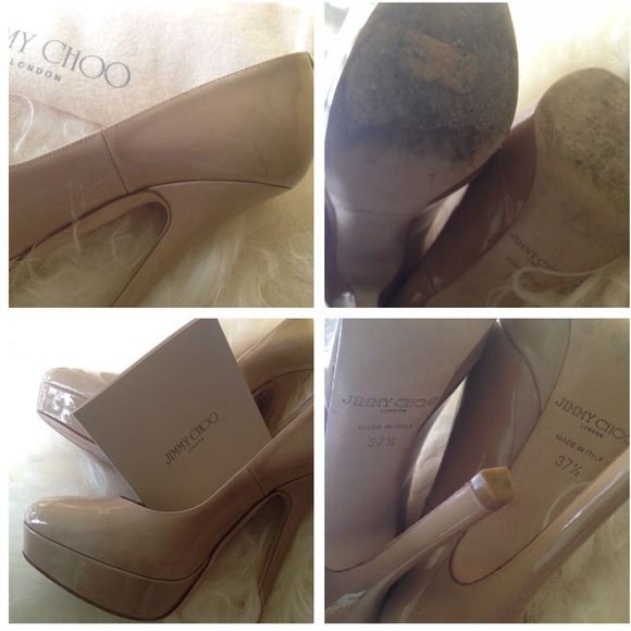 4⃣XHP👠LOWEST‼️ Jimmy Choo Leather Pump EROS Heels - Picture 3 of 4