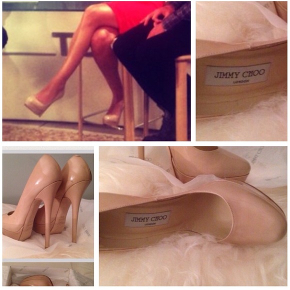 4⃣XHP👠LOWEST‼️ Jimmy Choo Leather Pump EROS Heels - Picture 4 of 4