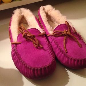 Ugg moccasins! Purple!:)