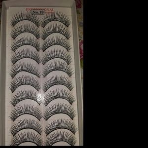 10 pairs false eyelashe lash lashes box new 18