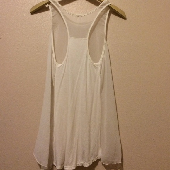 Chiffon Shear Tank Top - Picture 3 of 3