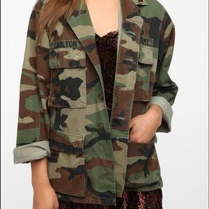 Urban Outfitters camouflage jacket
