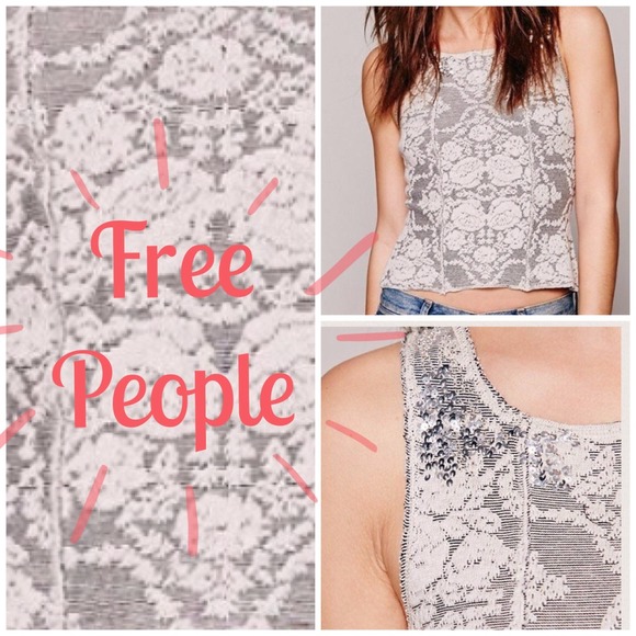 Free People Tops - SOLD OUT small free people sparkle tank
