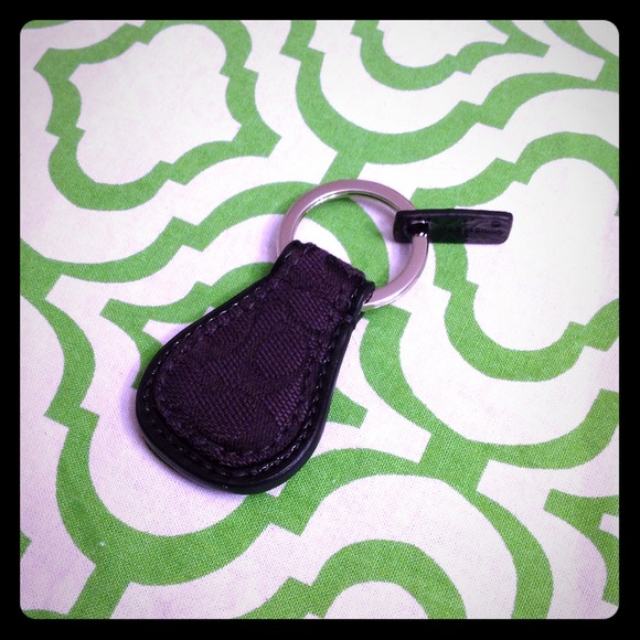 Coach "Signature C" Keychain