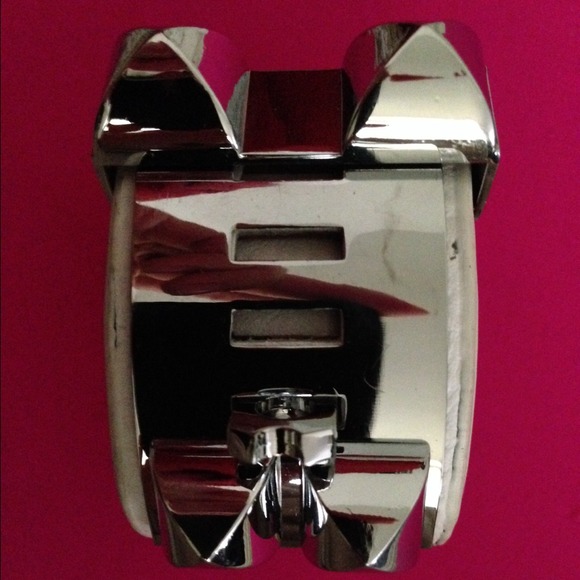 Hermes Spike Cuff CDC Leather rplc - Picture 3 of 4
