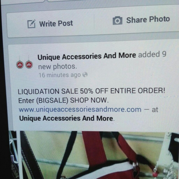 EVERYTHING 50% OFF ON MY SITE