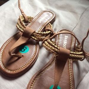 Bamboo Sandals - Great for summer!