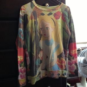 Alice in Wonderland Sweater