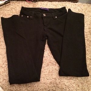 Miley Cyrus Black Cloth Leggings. Size 1.