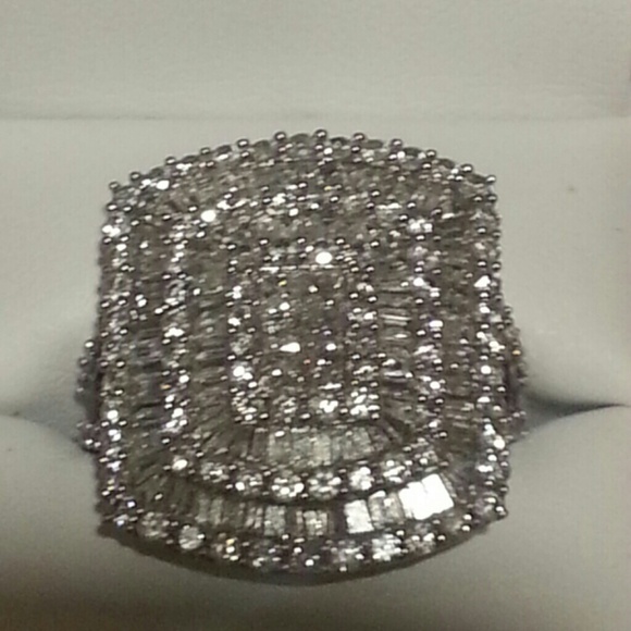 SOLD 3 Carat Diamond 14K white SOLD