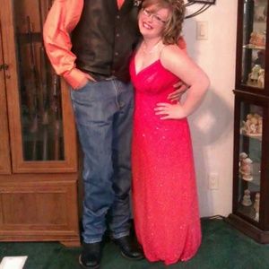 Altered prom dress