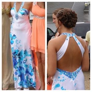 My sophomore year prom dress